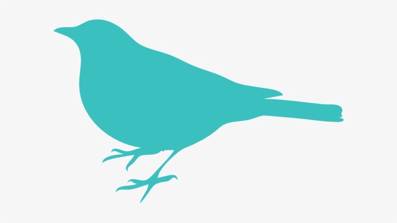 Free Bird Clipart Silhouette - Mocking Bird Clip Art, transparent png