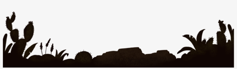 Vintage Lounge - Cactus Silhouette Png, transparent png