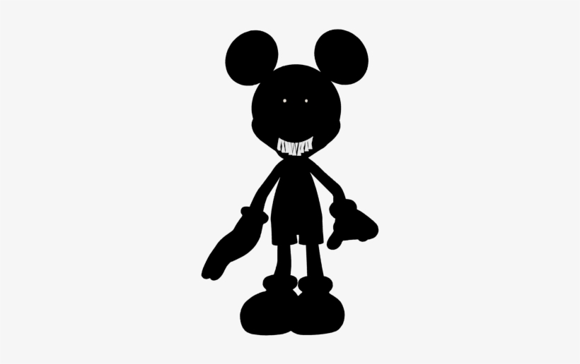Remake By Jerri On Deviantart - Fnati Shadow Mickey, transparent png