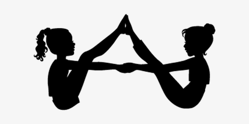 Image - Kids Doing Yoga Silhouette, transparent png