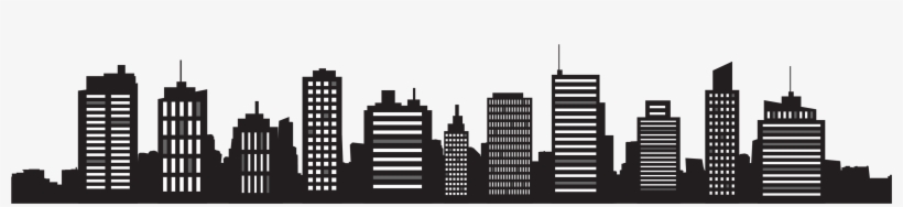 Skyline Cityscape Silhouette Royalty Free - Vector Cityscapes, transparent png