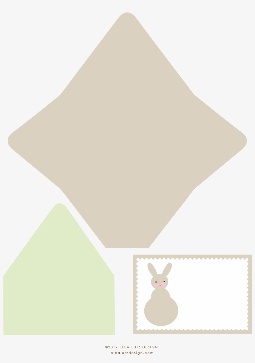 See Below For Instructions On How To Print And Cut - Domestic Rabbit, transparent png