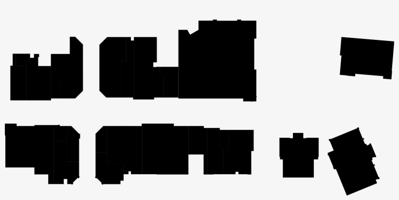 City Silhouette Map Icons Png - City Map Silhouette, transparent png