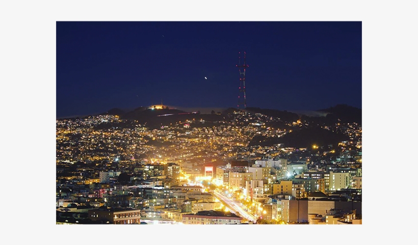 Martinamickos Sanfrancisco At Night Ineedatripod - Cityscape, transparent png