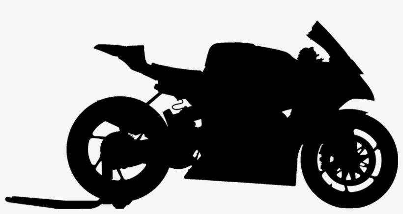 Motorcycle Silhouette Png - Superbike Silhouette, transparent png