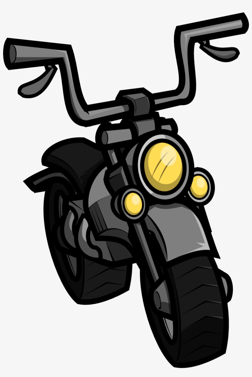 Clip Arts Related To - Cartoon Motorcycle Png, transparent png