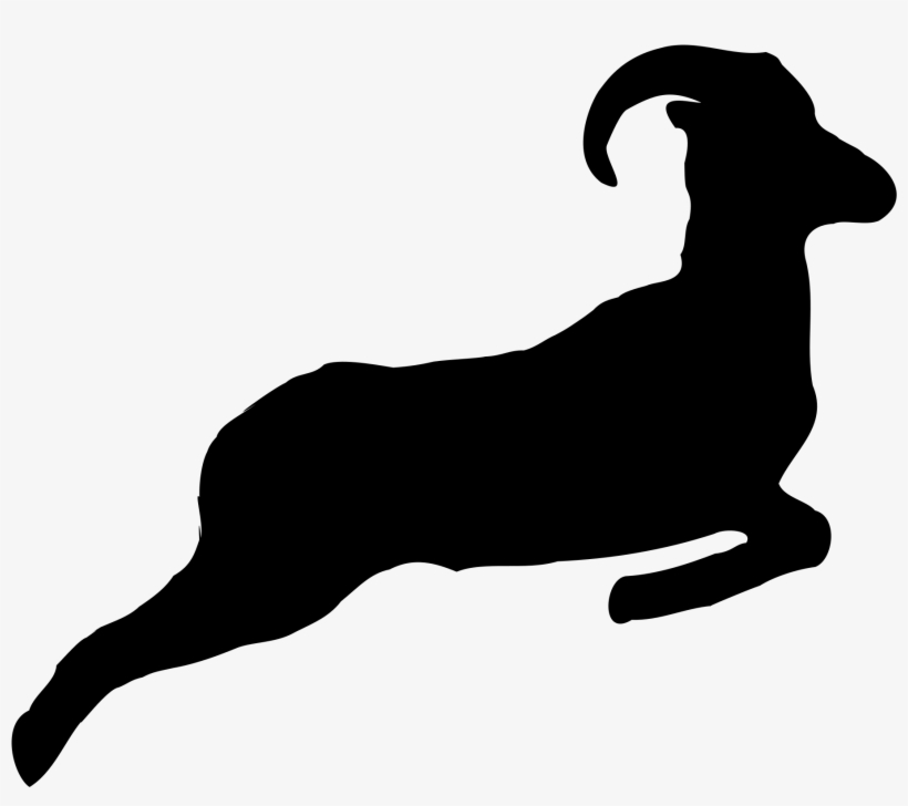 Mb Image/png - Jumping Sheep Silhouette, transparent png
