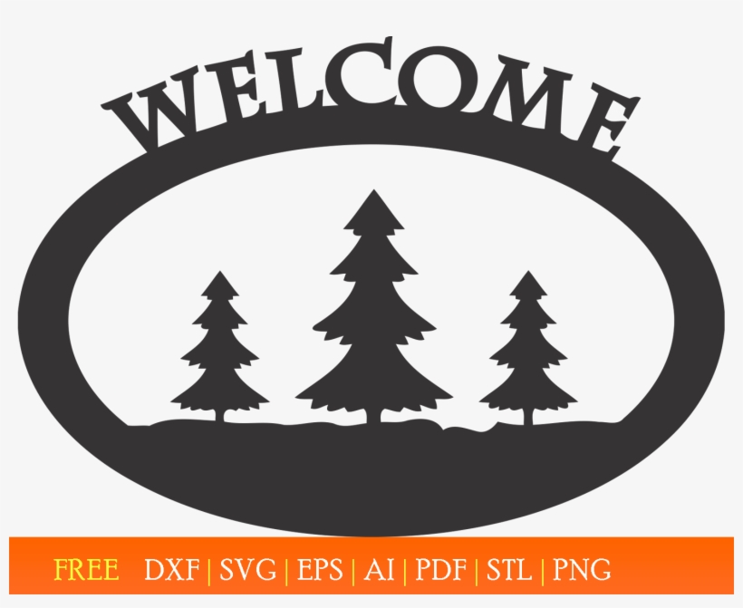 Visit - Adesivo Decorativo De Parede - Pineheiro 2 - Verde, transparent png