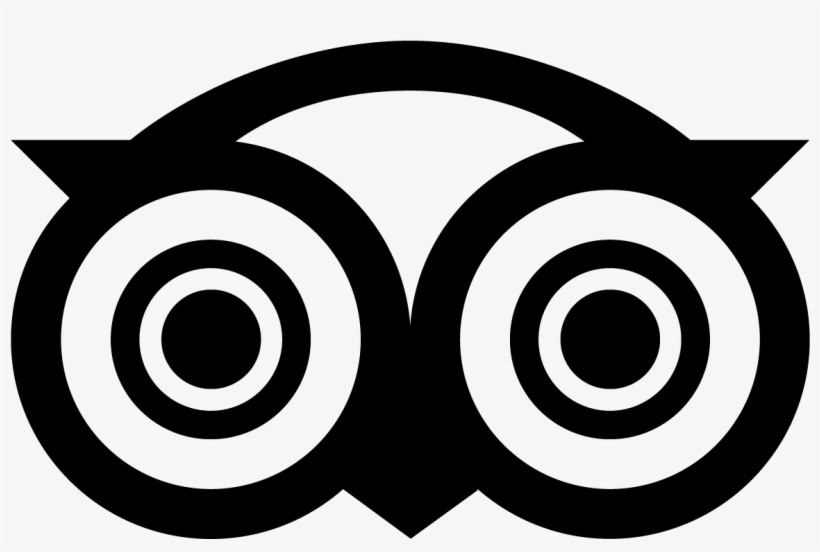 Tripadvisor Owl Face Logo Vector - Vector Transparent Tripadvisor Logo, transparent png
