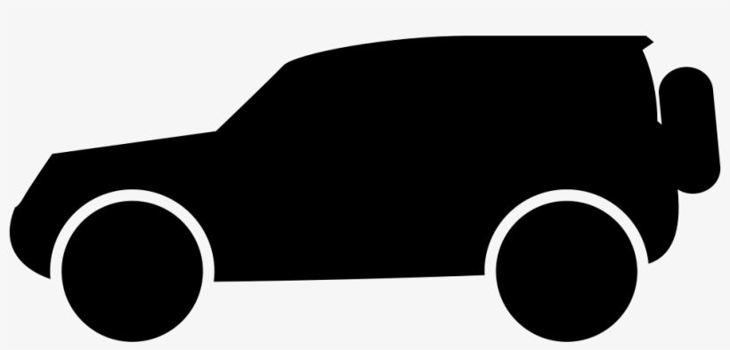 Van Wagon Or Waggon Side View Silhouette Svg Png Icon - Icono De Camioneta, transparent png
