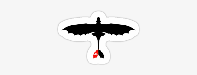 How To Train Your Dragon - Train Your Dragon Silhouette, transparent png
