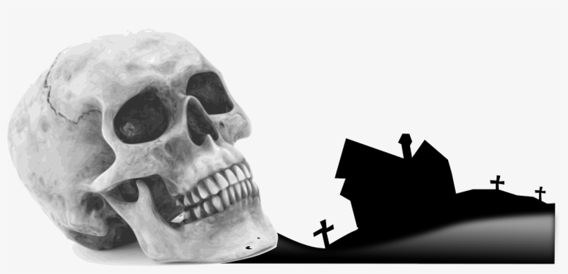 Halloween Skull Shower Curtain, transparent png
