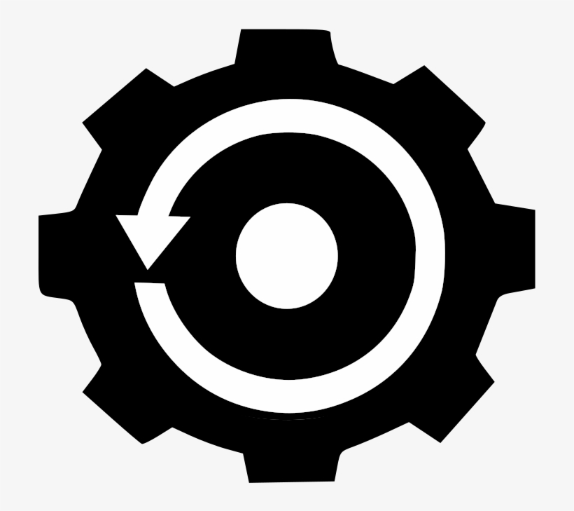 Free Download Gear Silhouette Vector Clipart Gear - Pup College Of Business Logo, transparent png