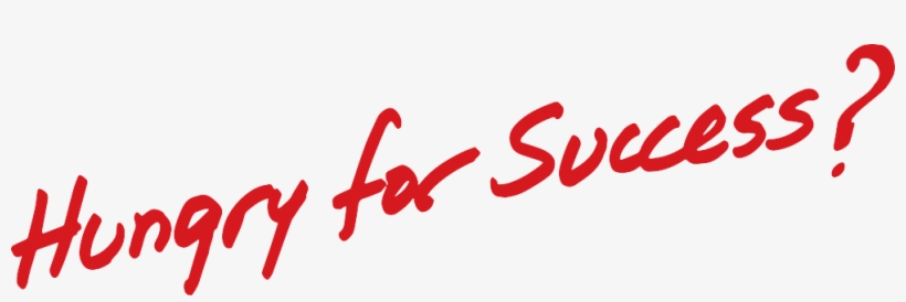 Header Hungry For Success - Calligraphy, transparent png