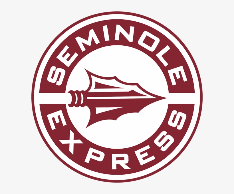 Download Fsu Logo Of Florida State Seminoles Logo 804 - Seminole Express, transparent png