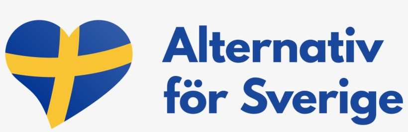 116kib, 2599x703, Afs - Alternative For Sweden Logo, transparent png
