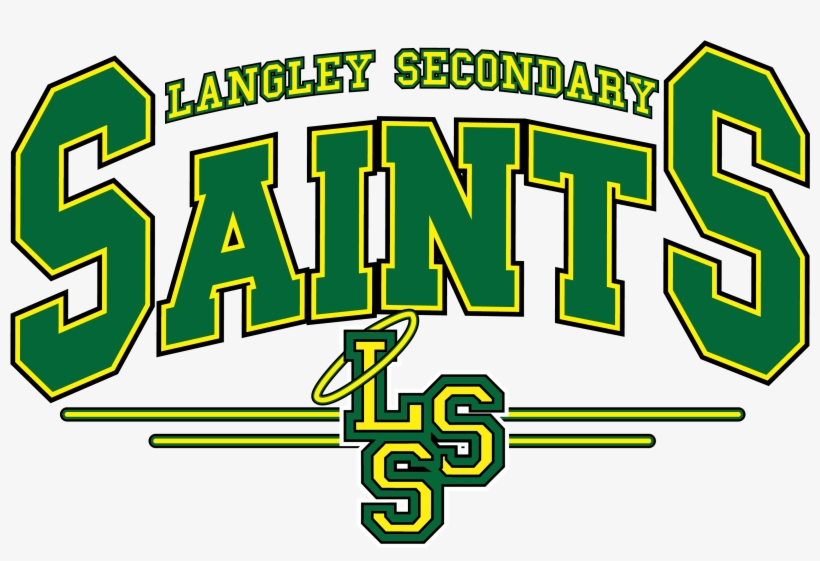 Saints Logo 2012-2013 - Langley Secondary School, transparent png