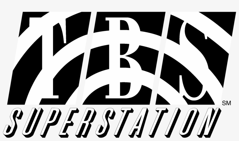 Tbs Superstation Logo Black And White - Tbs Superstation, transparent png