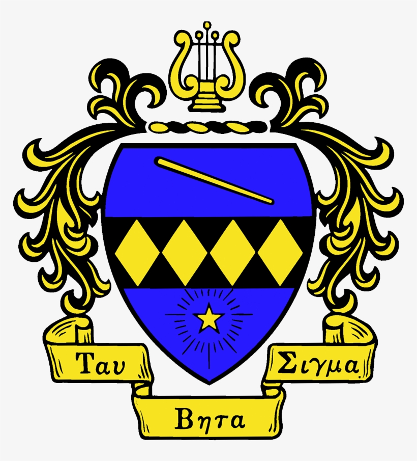 Tbscrest - Tau Beta Sigma Shield, transparent png