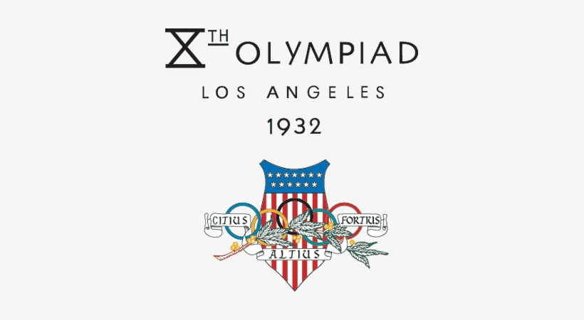 1932 Summer Olympics Logo - Los Angeles Olympics 1932 Logo, transparent png