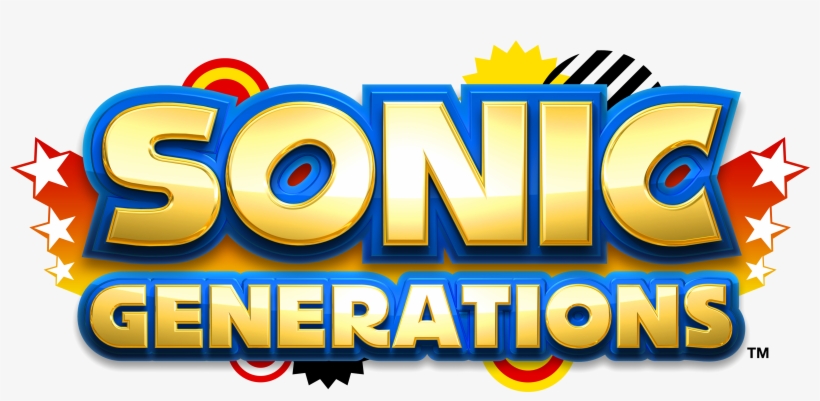 Picture Hedgehog Vector Sonic Generation - Sonic Generations Logo, transparent png