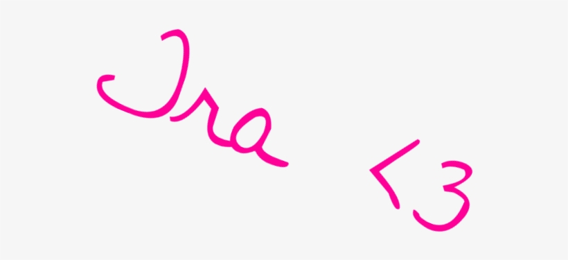 Tra Pink Signature - Calligraphy, transparent png