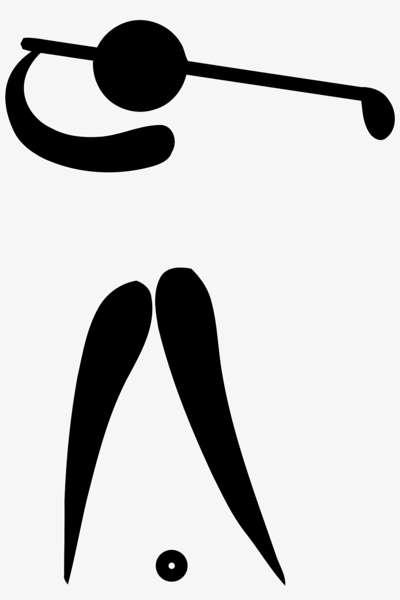 Golf Pictogram - Olympic Pictogram Golf, transparent png