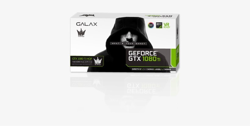 Galax Geforce® Gtx 1080 Ti Hof Limited Edition - Gtx 1080 Ti Galax, transparent png