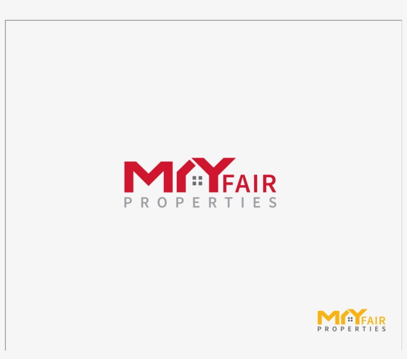 Logo Design By Ideabaaj For Mayfair Properties - Carmine, transparent png