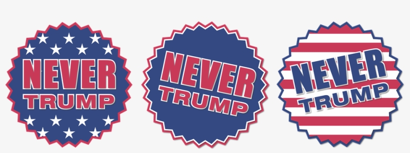#imnotwithher A Response To The Anti-hillary Hashtag - Set 4 Never Trump Anti Against Donald, transparent png