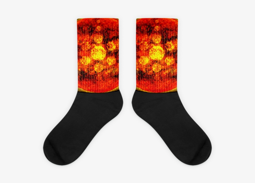 Three Suns Simple Spaceship Logo - Sock, transparent png