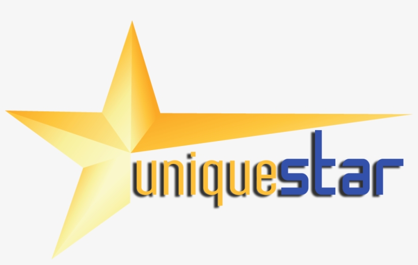 Unique Star Logo, transparent png