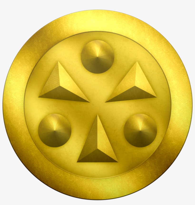 Oot Light Medallion By Blueamnesiac On Deviantart - Zelda Ocarina Of Time Medallions Png, transparent png