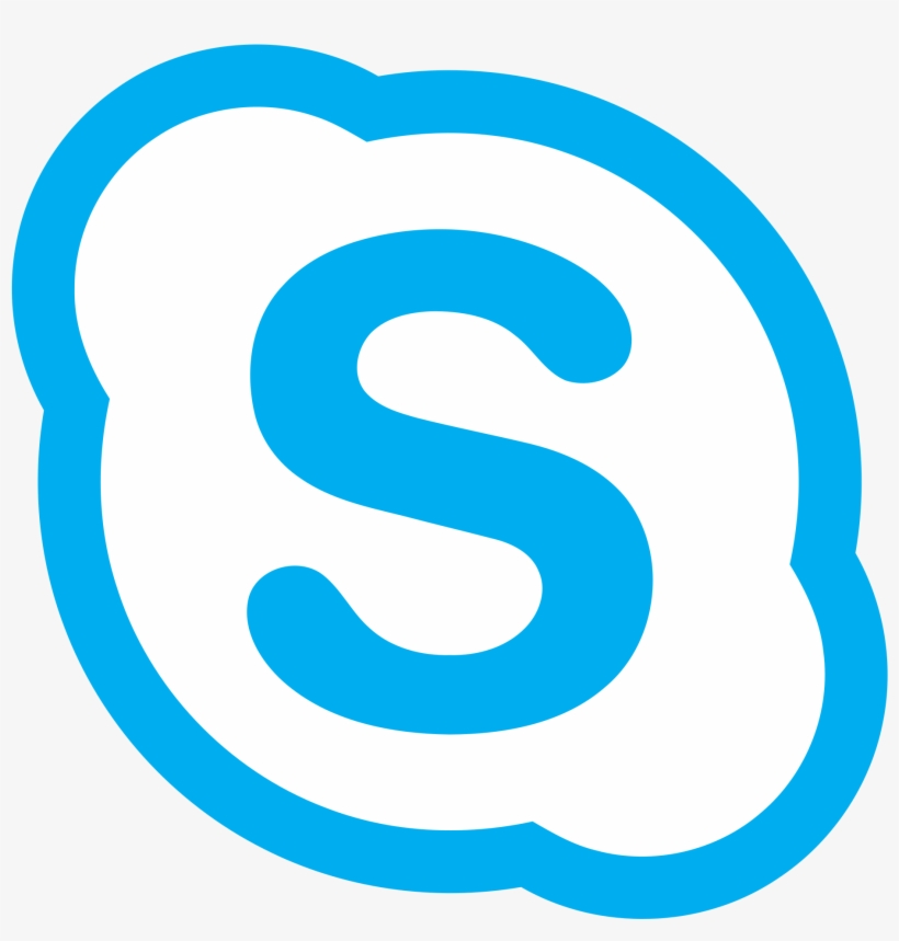 Skype Logo Png Transparent Background Clipart Free - Skype For Business Png, transparent png