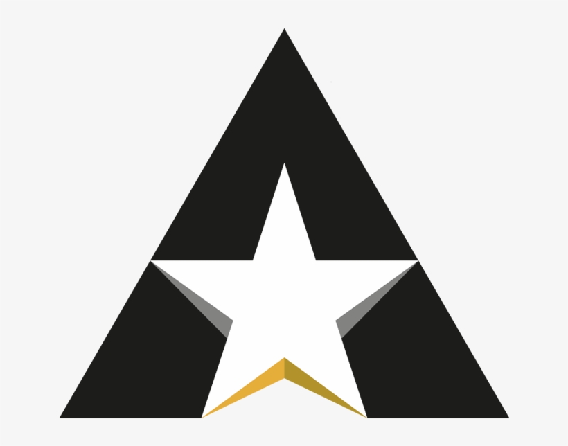 A Star Logo Mark - Zelda Tri Force, transparent png