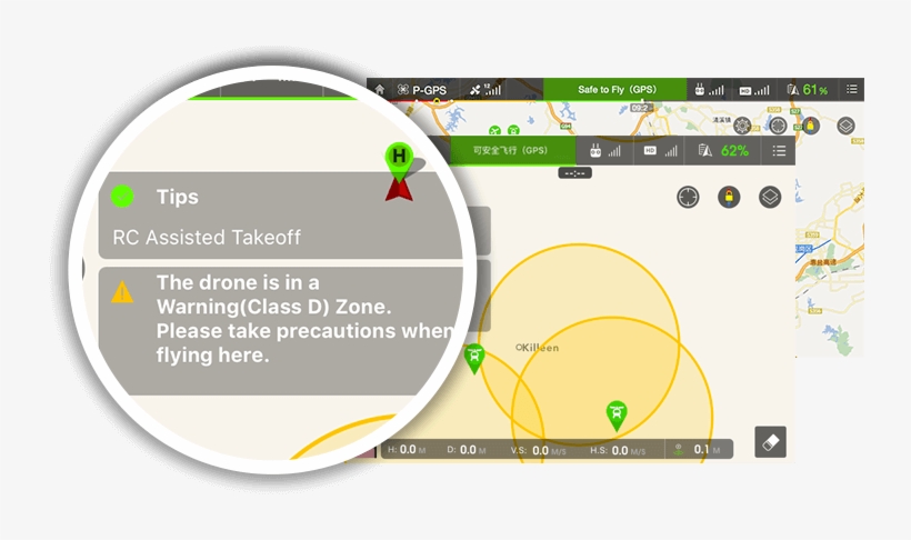 To Keep Its Drones From Flying Into Restricted Airspaces, - Dji Geofencing, transparent png