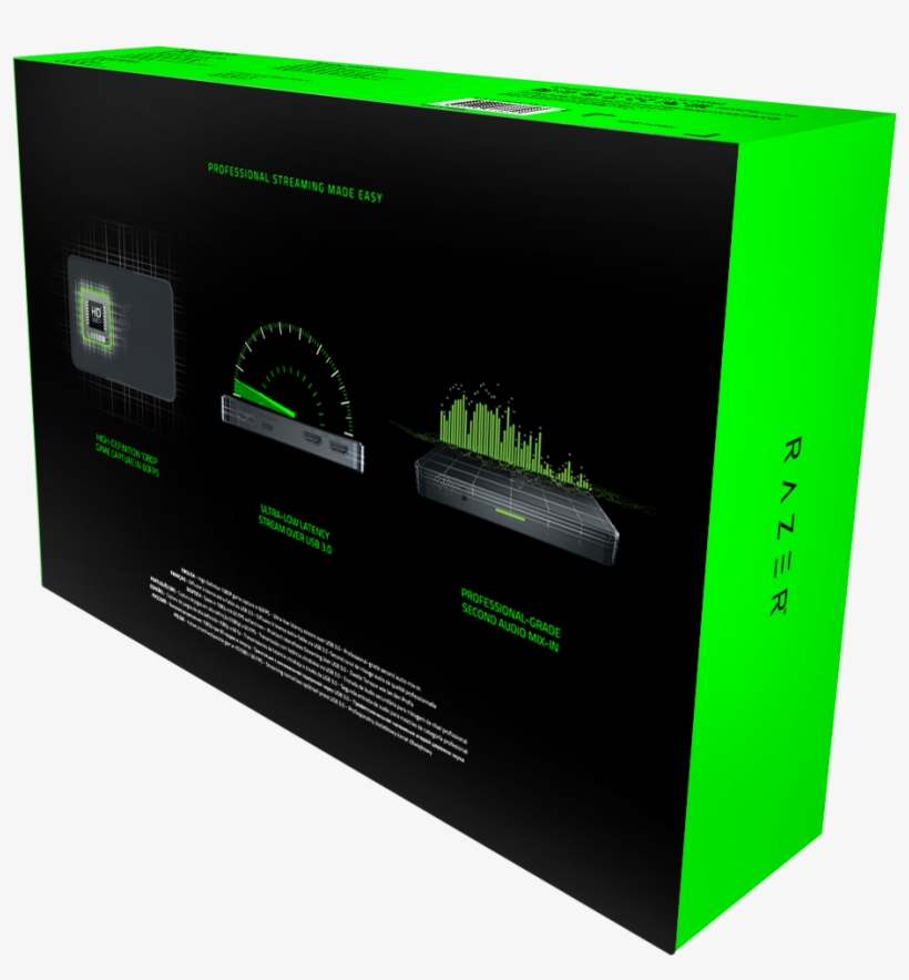 Razer Ripsaw - Video Capture Adapter - Usb 3.0, transparent png