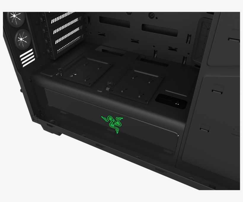 Nzxt Partners With Razer For Redesigned H440 Enclosure - H440 Razer Logo, transparent png