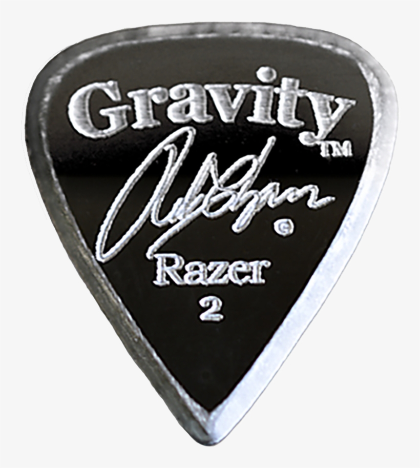 Gravity Picks Razer Standard Rob Chapman Signature - Gravity Rob Chapman Signature Razer Standard 2mm Pick, transparent png