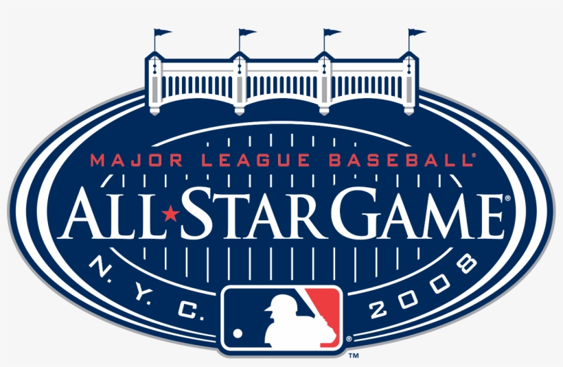 Drawn Log Mlb - All Star Games 2008 Mlb, transparent png