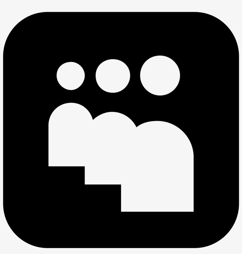 Myspace W Kwadracie Icon - White Padlock Icon Png, transparent png