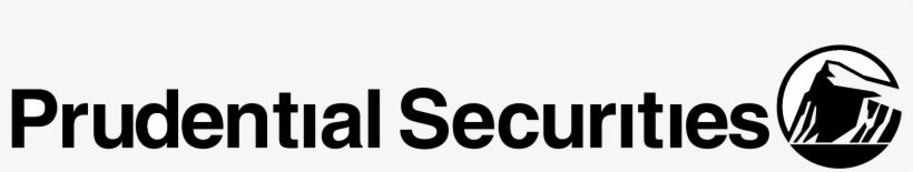 Prudential Securities Logo Black And White - North Face Size Large Racer Back Tank, transparent png