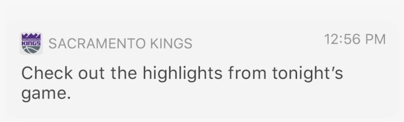 Fans Receive Personalized Push Notifications Before, - Sacramento Kings Wincraft 3'' X 10'' Perfect Cut Decal, transparent png