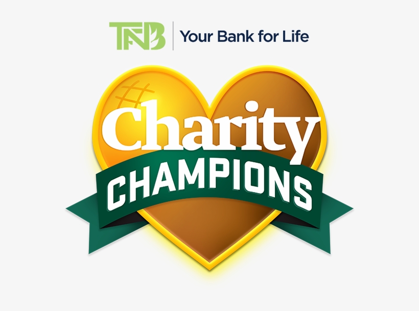 Tfnb Your Bank For Life Charity Champion Logo - Charity Champions, transparent png