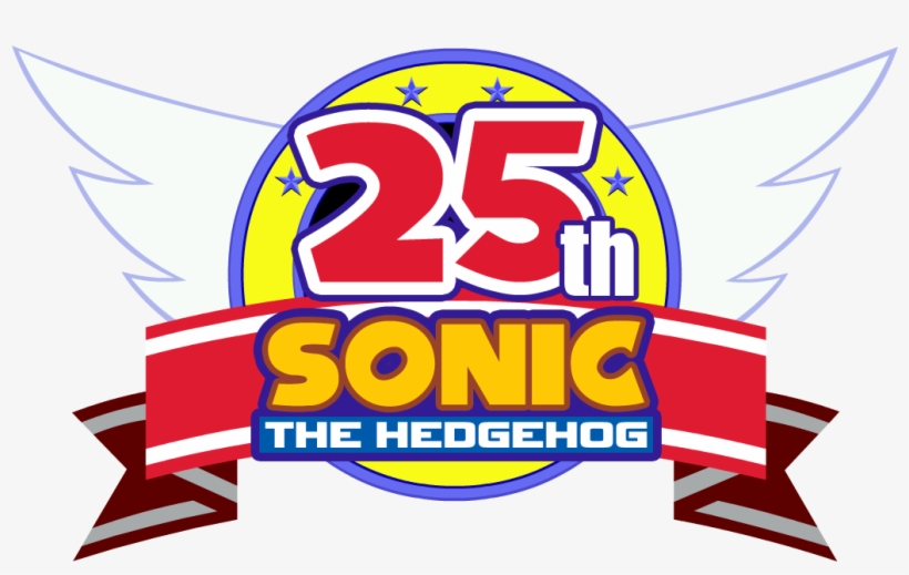 2770653 142316773351 25th - Sonic 25 Aniversario Png, transparent png
