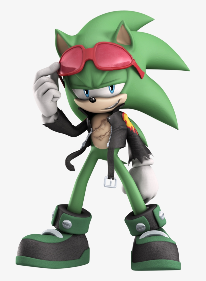 Scourge The Hedgehog Official Artwork - Scourge The Hedgehog, transparent png