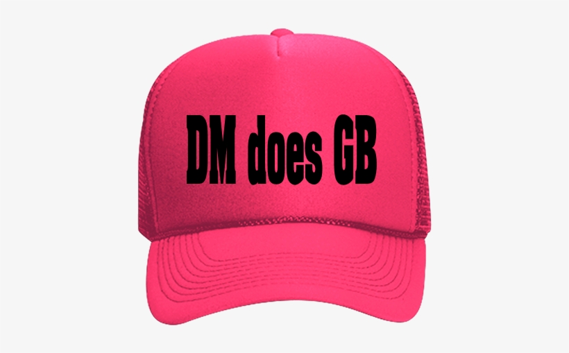 Neon Trucker Hat - Dm Does Gb Hat, transparent png