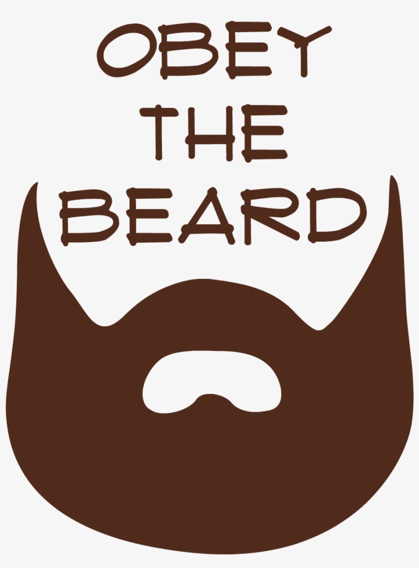 Obey The Beard - Blue Birthday Custom Photo Banner By Windy City Novelties, transparent png