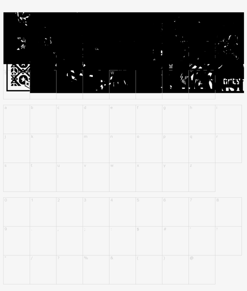 Font Characters - Character, transparent png