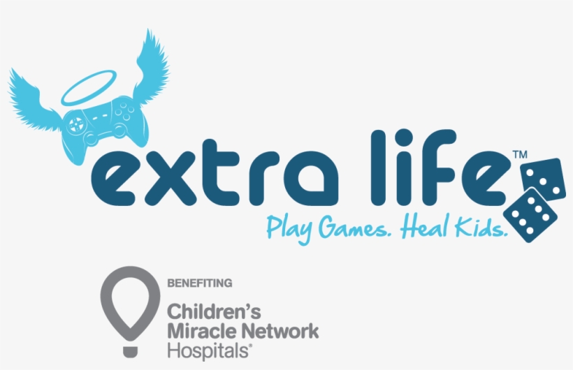 Extra Life Cmnhosp Blue - Extra Life Logo Transparent, transparent png